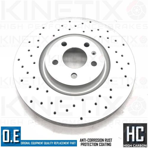 For audi s4 s5 drilled front rear brake discs textar pads sensors 350mm 330mm