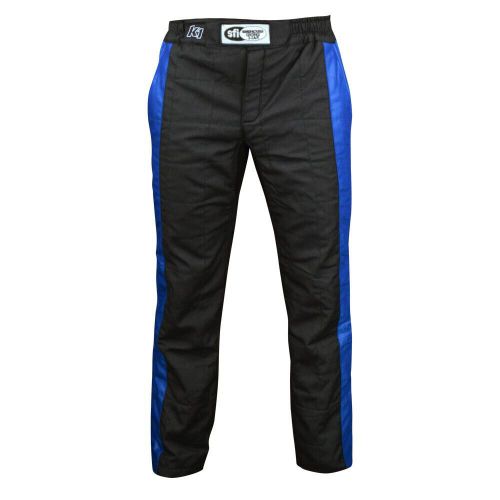 K1 racegear    22 spt nb xl    pant sportsman black   blue x large