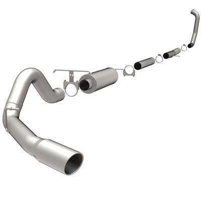 Magnaflow xl turbo-back stainless polished stainless tip ford excursion 6.0l