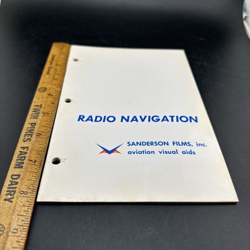 Vintage 1963 sanderson films radio navigation 