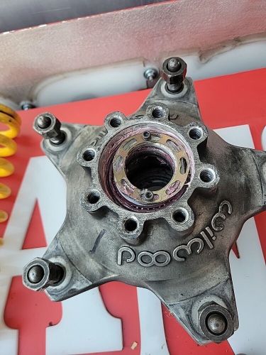 Wilwood starlite aluminum wide 5 hub drive flange mastersbilt dirt late model #1