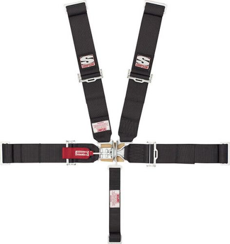 Simpson racing 29043bk latch &amp; link sport harness - 55&#034; length - pull down -