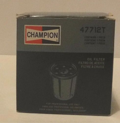 Champion oil filter part # 47712t new