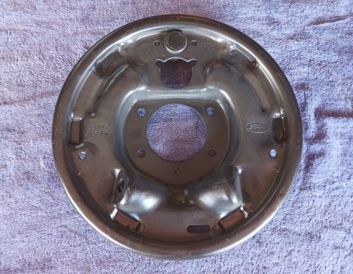 Pair 1965-1973 mustang cougar 10 x 1 3/4&#034; dia. rear backing plates for 8-9 inch