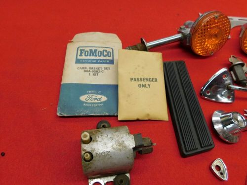 Lot of 30 nos / used vintage 1950s 1960s 1970s 1980s ford lincoln mercury parts