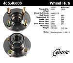 Centric parts 405.46000 rear hub assembly