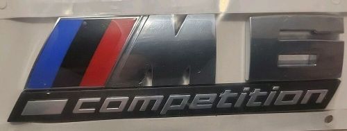 Bmw m6 competition badge