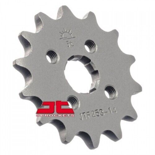 Jt front sprocket 14 tooth/420 pitch jtf253.14 for atv/utv