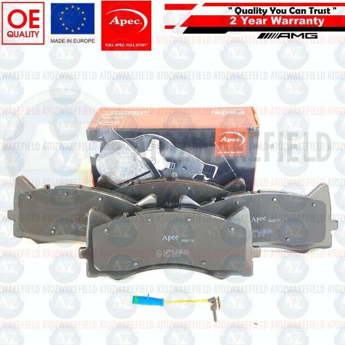 For mercedes c63 c63s amg gt gts front premium apec brake pads set a0004204700