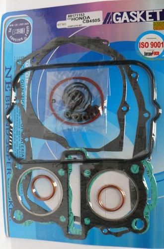 Kr motorcycle engine complete gasket set for honda cb 450 s sc