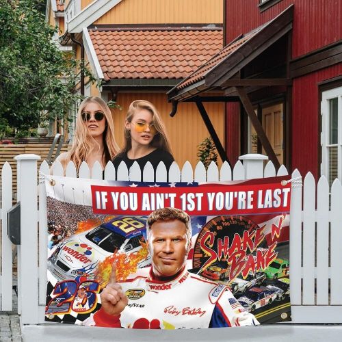 Talladega nights ricky bobby banners &amp; flags if you ain&#039;t 1st first you&#039;re last