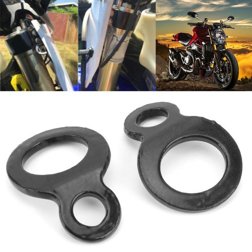 Pair trailer tie down rings d shaped stainless steel for motorcycle bicycle