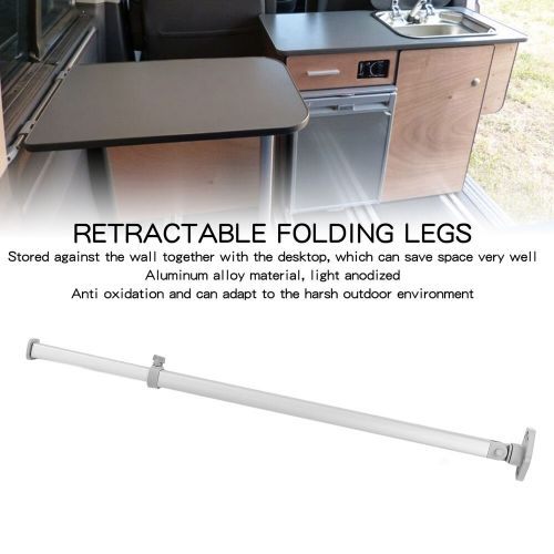 Folding telescopic table legs 705-930mm alloy removable desk leg for rv