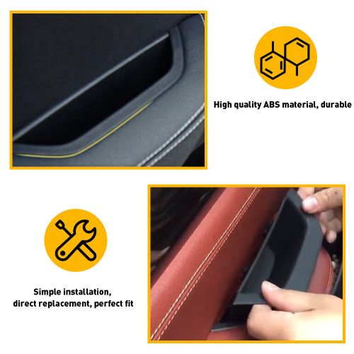 1x door handle inner interior pull trim fits black bmw x3 f25 &amp; x4 f26 2011-2017