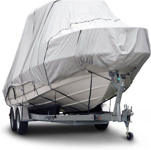 Budge b-621-x4 600 denier hard/t-top boat cover gray 16-18&#039; long beam