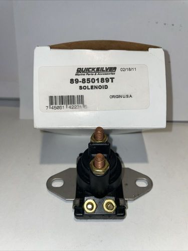 Fast shipping. oem. solenoid mercury/mercruiser replaces 89850189t. made in usa