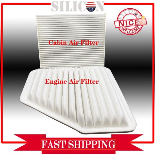 Engine &amp; cabin air filter combo set for 2007-2011 camry avalon rav4 lexus es350