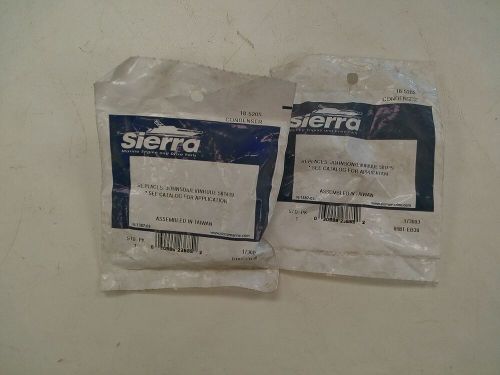 Sierra condenser pair (2) 18-5205 silver &amp; black marine boat