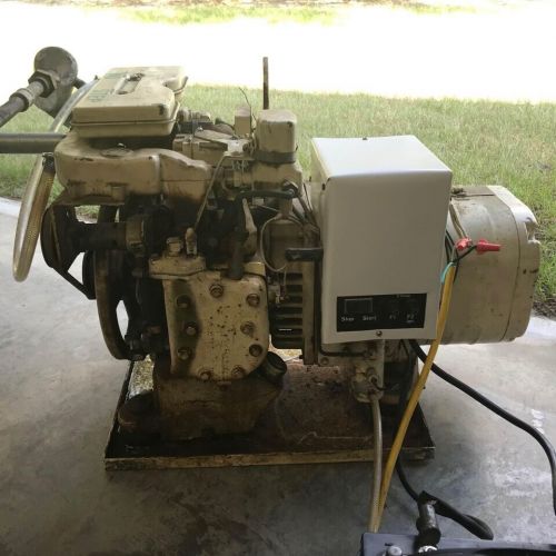 Cummins onan 6.5 mcck,  6.5 kw marine gas generator 60 hz running perfect