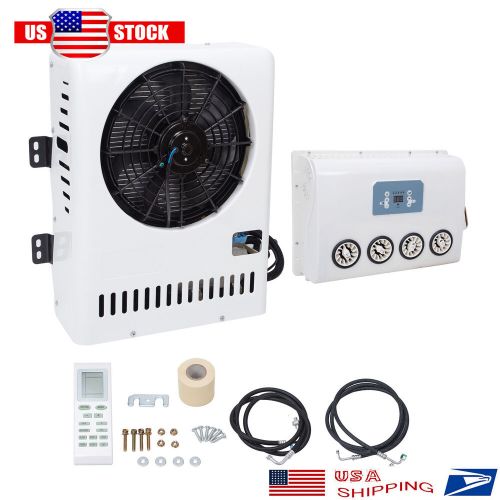 12v electric truck cab split air conditioner kit for semi trucks bus rv caravan