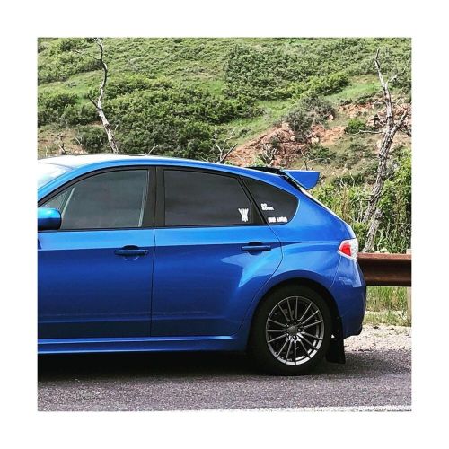 For 2008-2014 subaru sti / 2011-2014 wrx hatchback models | rear wing spoiler...