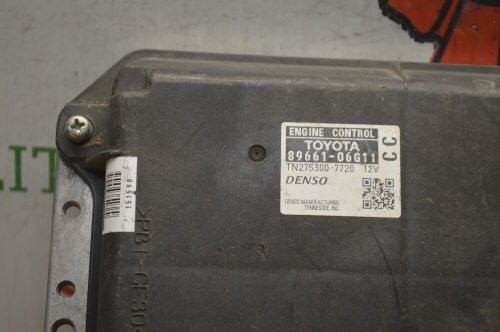 2008-2009 toyota camry at  engine control unit ecu 8966106g11 module 64-2e8