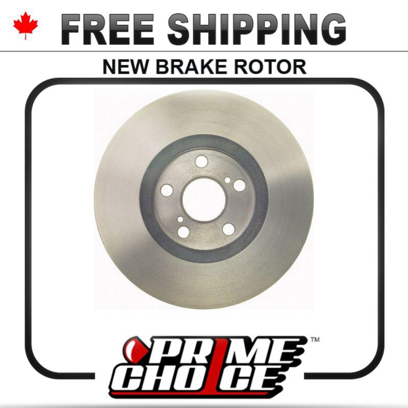 1 premium new disc brake rotor for front fits left driver / right passenger side