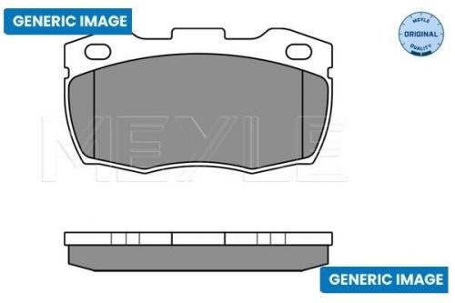 Meyle 025 251 4917 brake pad set front 60.7mm height fits isuzu d-max rodeo