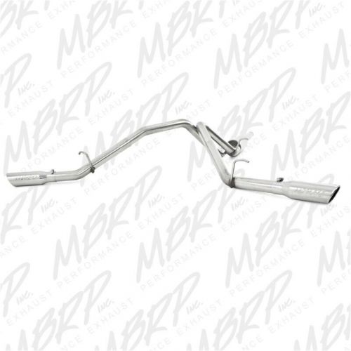 Mbrp 09 chev/gmc 1500 4.8/5.3l ec/cc (excluding 8 bed) cat back dual split side