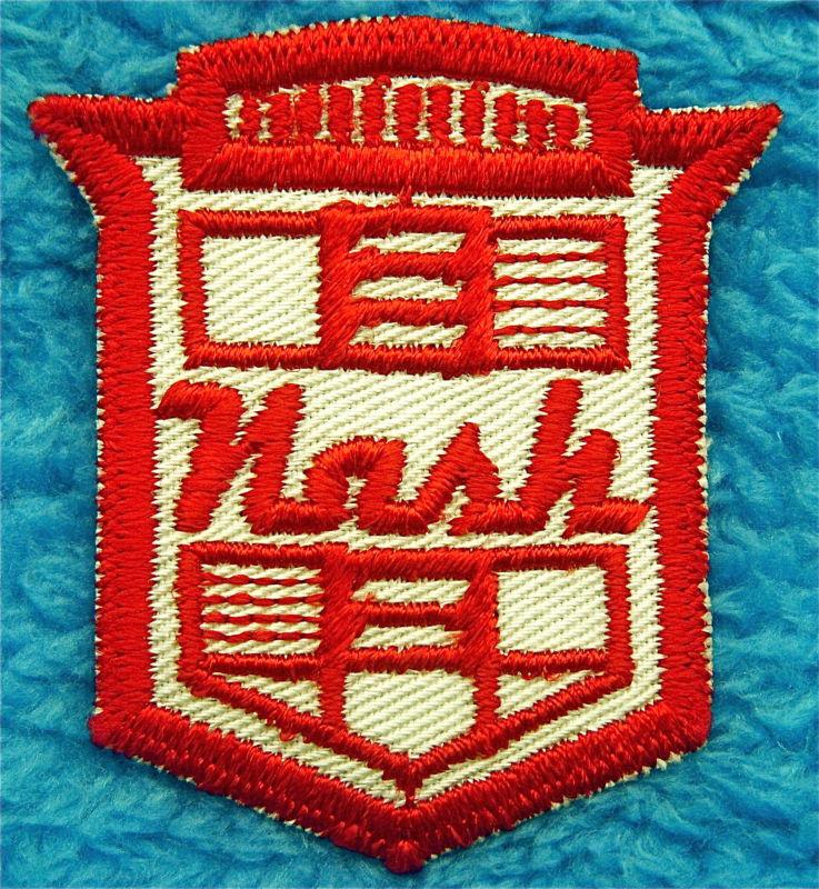 Nash embroidered sew on  patch  2 inch x 2 1/4 inch