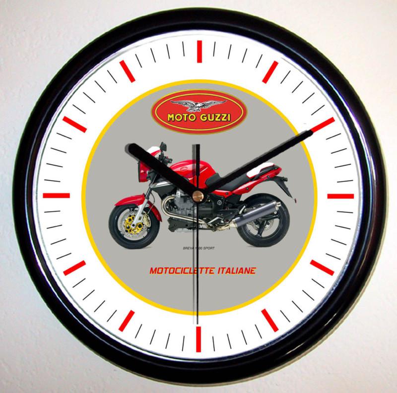 Moto guzzi breva 1200 sport wall clock