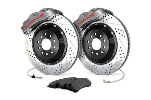 Baer 4301343s buick apollo pro+ front drilled slotted brake system 355.5mm (14")