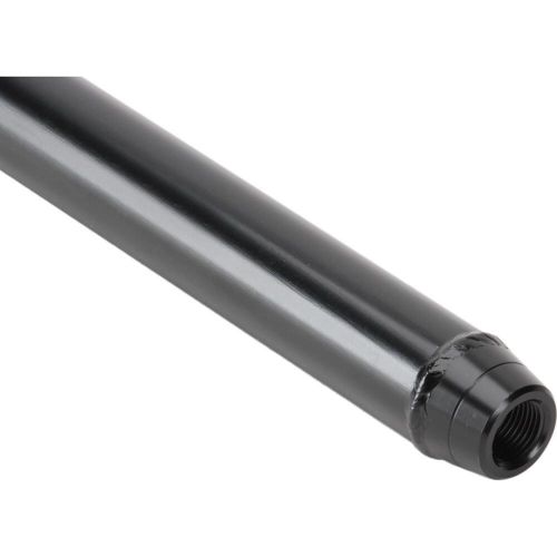 4130 chromoly 51-1/2 inch tie rod tube, 5/8 thread, black finish