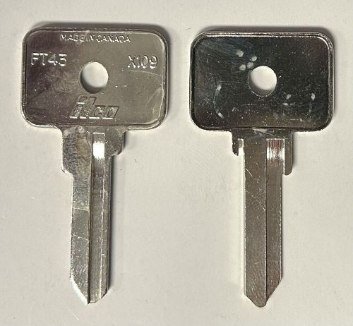 Ilco x109 ft43 fiat key blank uncut (1 pc)