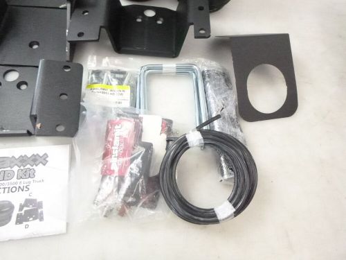 Airmaxxx air over load tow kit fits 2011-18 silverado 2500 3500 8 lug trucks