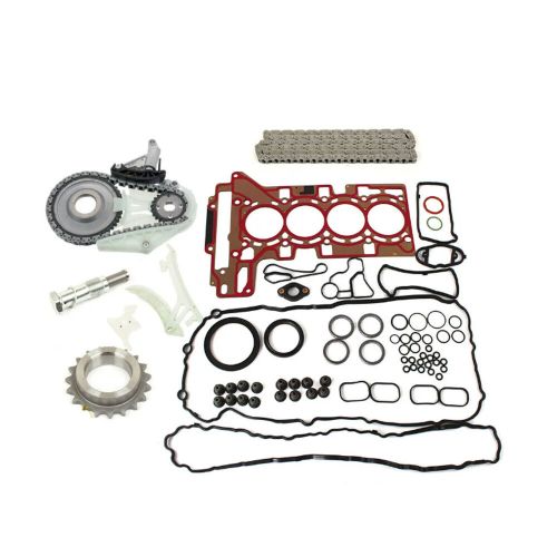 N20b20 engine timing chain kit oil pump guide &amp; gasket kit for bmw 228 528i 428i