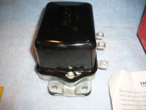 Nos gm delco 1956-1961 corvette ?  voltage regulator d-617 1119000 free shipping