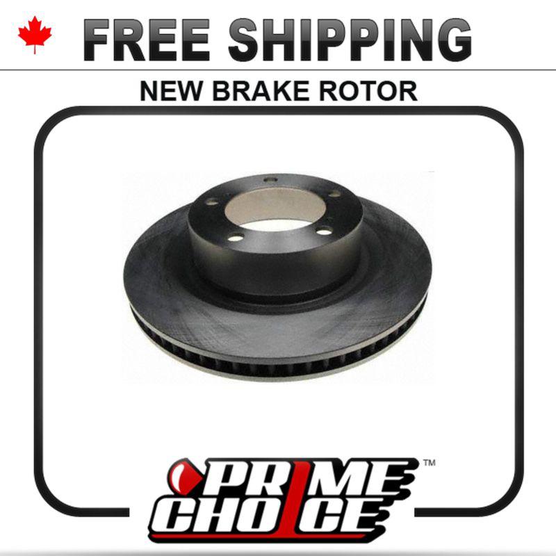 1 premium new disc brake rotor for front fits left driver / right passenger side