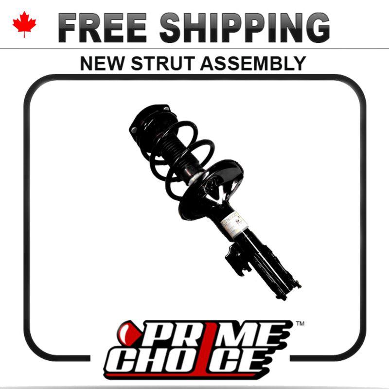 New front drivers side quick install strut assembly for a toyota camry