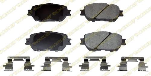 Monroe gx908 brake pad or shoe, front-monroe prosolution ceramic brake pad