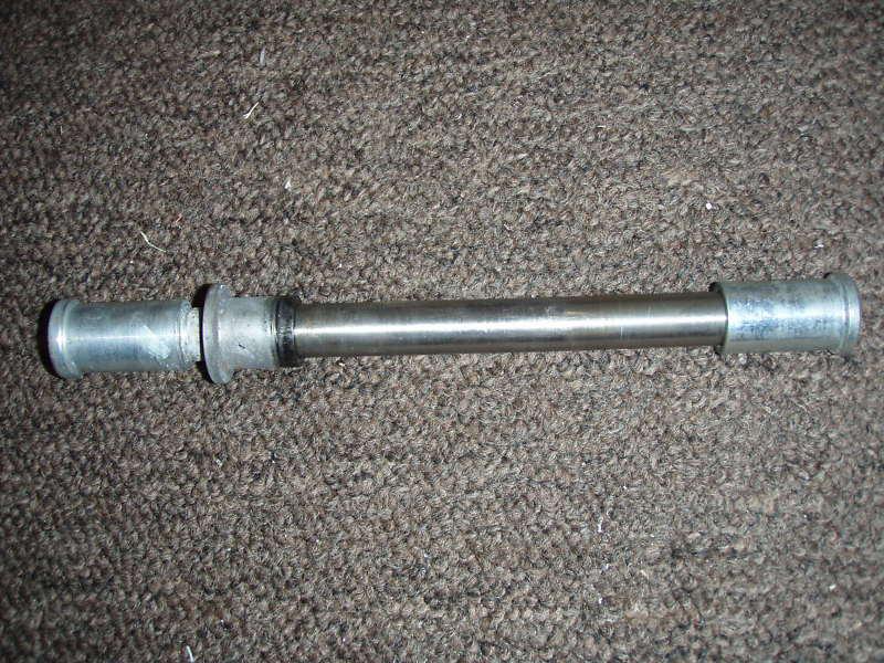 94-08 kawasaki ninja 500 ex500 front wheel axle