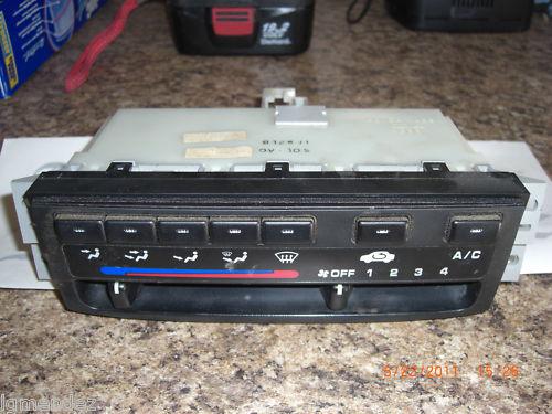 96-98 oem honda civic ek a/c ac heater climate control center bezel assembly 