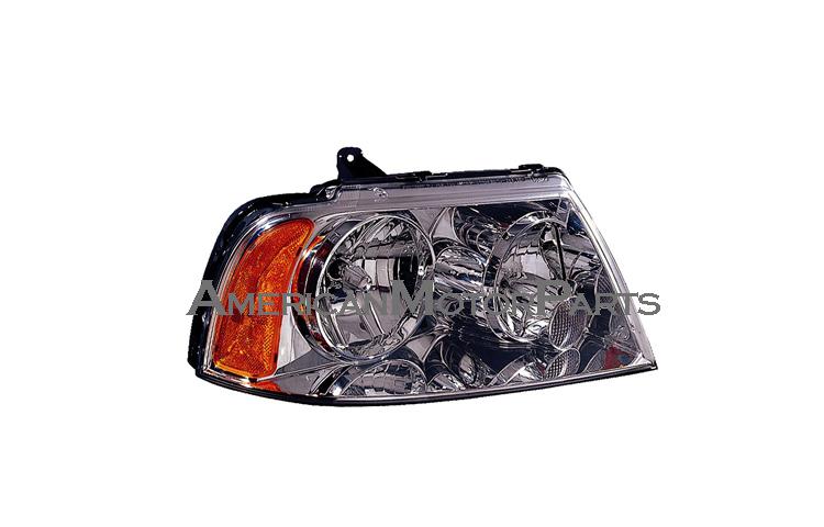 Right passenger side replacement headlight w/o hid 04-06 lincoln navigator