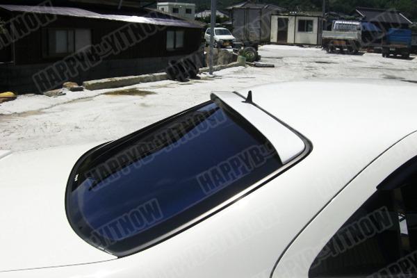 ☺ unpainted mercedes benz s class w220 rear roof spoiler 98-05 s55 s63 s65 amg