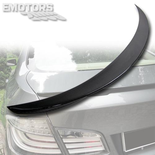 Carbon fiber bmw f10 sedan performance type rear trunk spoiler 10-13 Ω