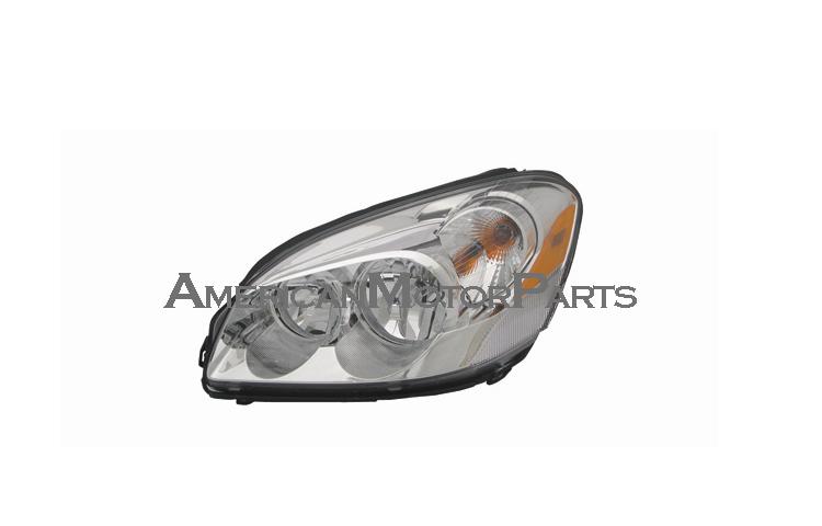 Driver side replacement headlight 06-08 buick lucerne cx model - 25754861