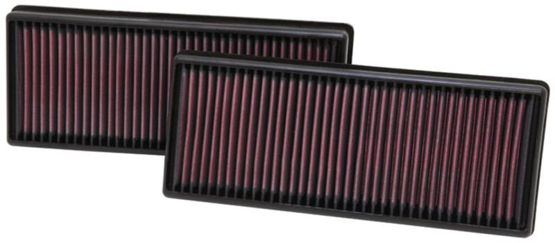 K&n filters 33-2474 - air filter; panel; h-1 5/8 in.; l-12.563 in.; w-5.25 in.