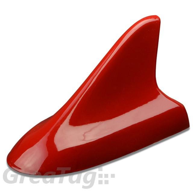 Dark beauty red universal shark fin car radio antenna aerial decor bmw e90 m3