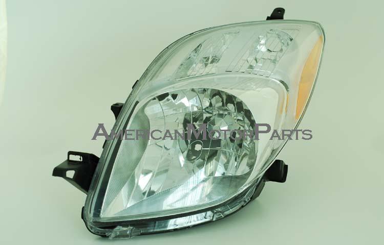 Eagleeye driver & passenger side replacement headlight 07-08 toyota yaris 3dr