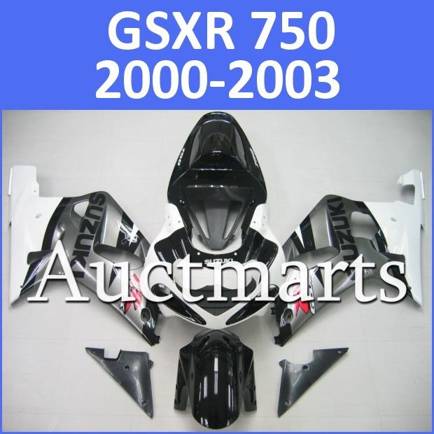 Fit suzuki 00 01 02 03 gsxr 750 gsx-r750 2000 2001 2002 2003 fairing k1 b40 d00